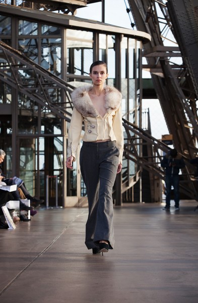 Unconventional Catwalk Took Over Paris The Phenomenal Success of Jessia Minh Anhs Autumn Fashion Show Atop the Eiffel Tower